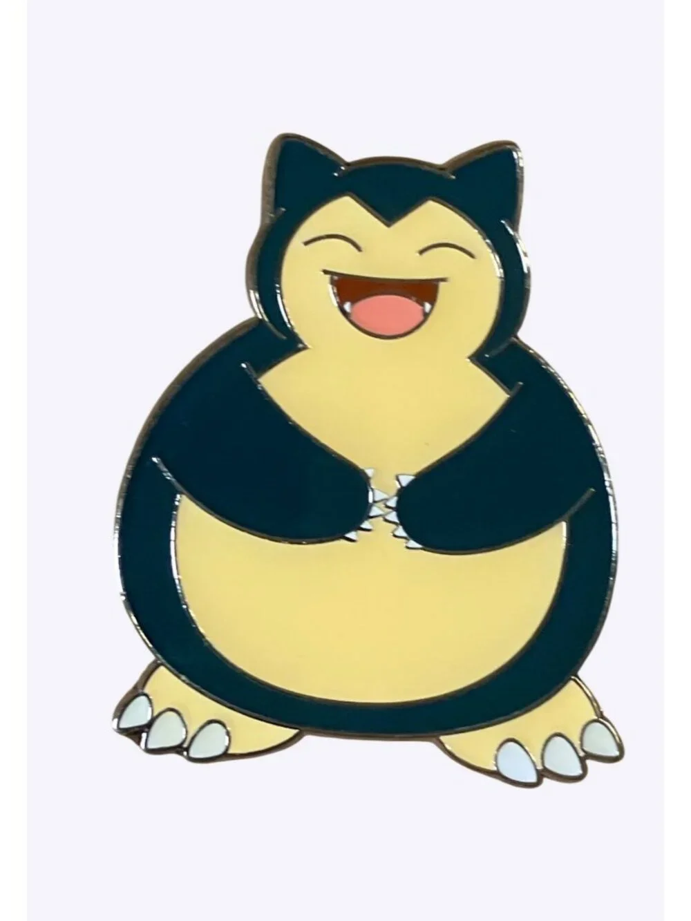 Pokemon 25th Anniversary Collectible Snorlax Pin & Button Pin Set